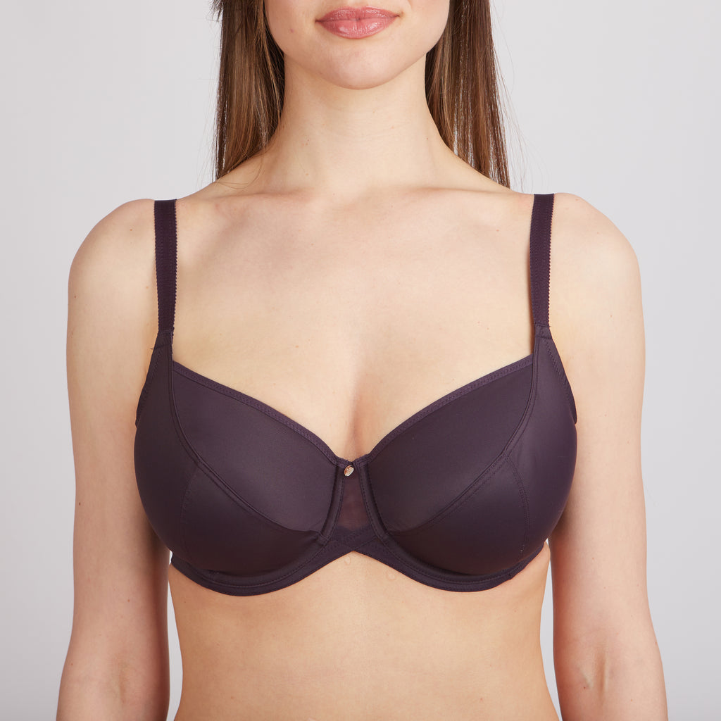 Structured Underwire Bra with Triple-Segment Cups 115910
