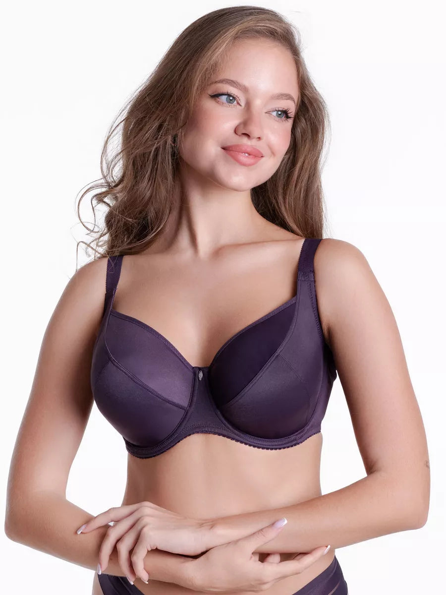 Structured Underwire Bra with Triple-Segment Cups 105910