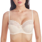 Bra with Partially Reinforced Cups 116182