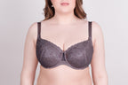 Classic Underwire Bra with Lace and Bows 117180