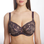 Classic Underwire Bra with Lace and Bows 117180