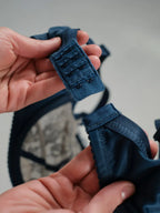 Classic Underwire Bra with Lace and Bows 117180