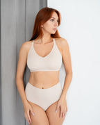 Seamless High-Rise Slip Briefs with Perfect Fit 260610