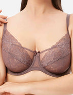 Balconette Bra with Italian Lace 124970