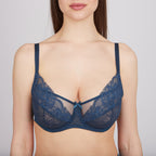 Balconette Bra with Italian Lace 124970
