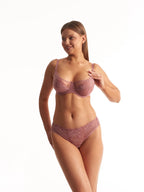 Balconette Bra with Italian Lace 124970