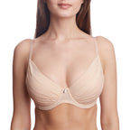 The Invisible Shaper: Molded Sport-Chic Bra with Elastic Lace 127650