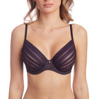 The Invisible Shaper: Molded Sport-Chic Bra with Elastic Lace 127650