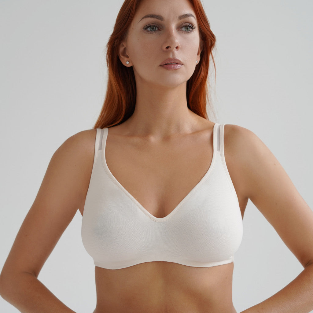 Cotton Molded Wireless Bra 130400