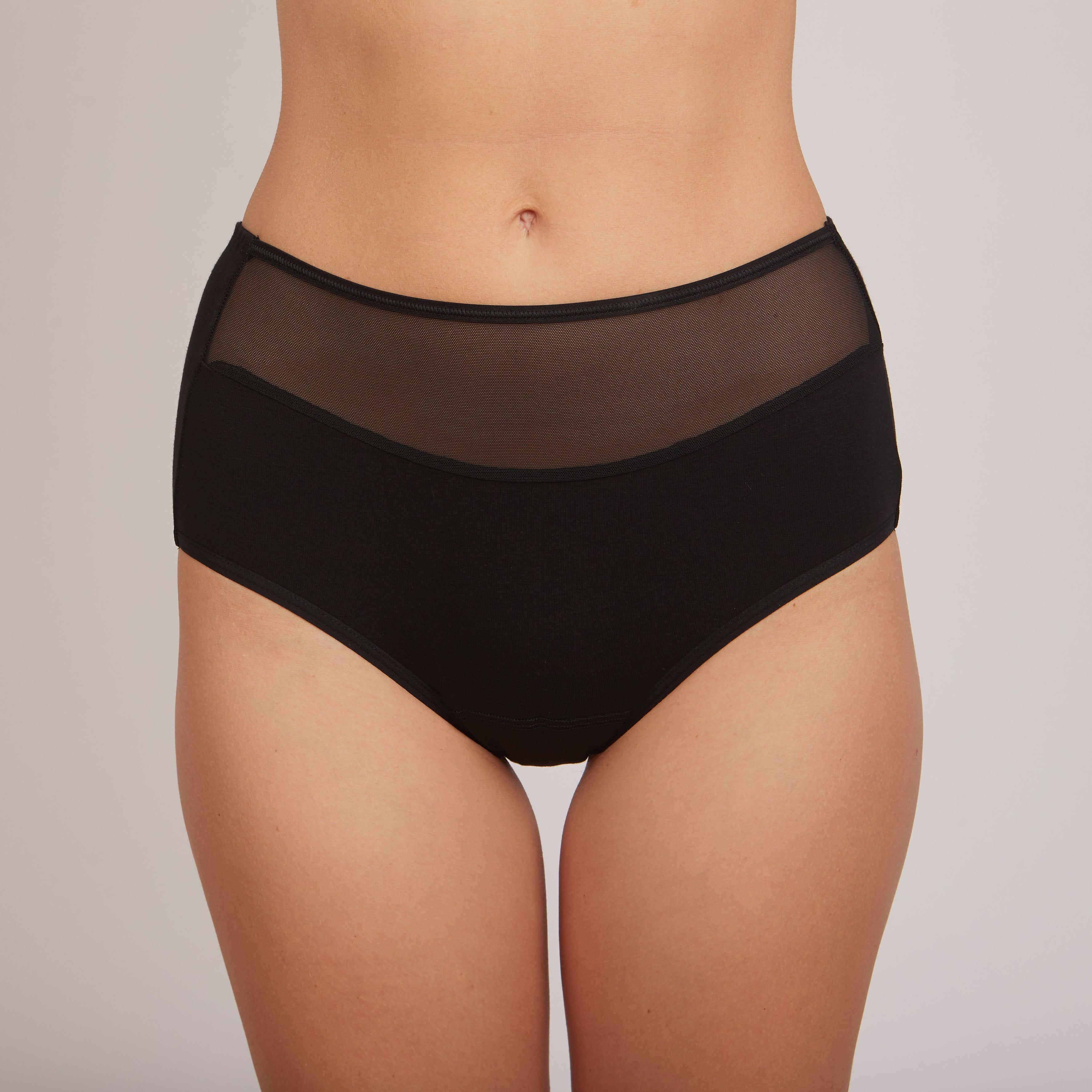 High-Waist Cotton Slip Briefs 230130