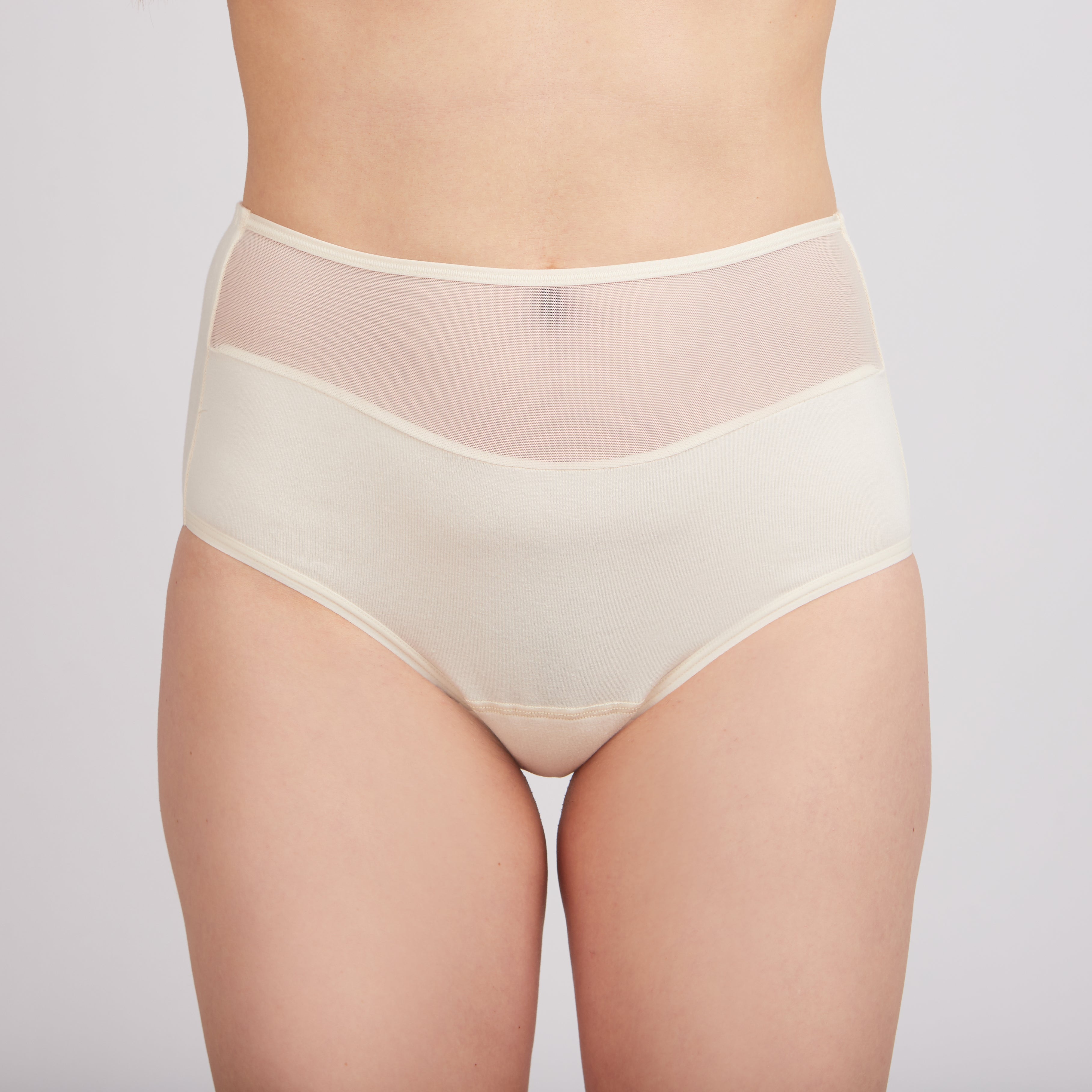 High-Waist Cotton Slip Briefs 230130