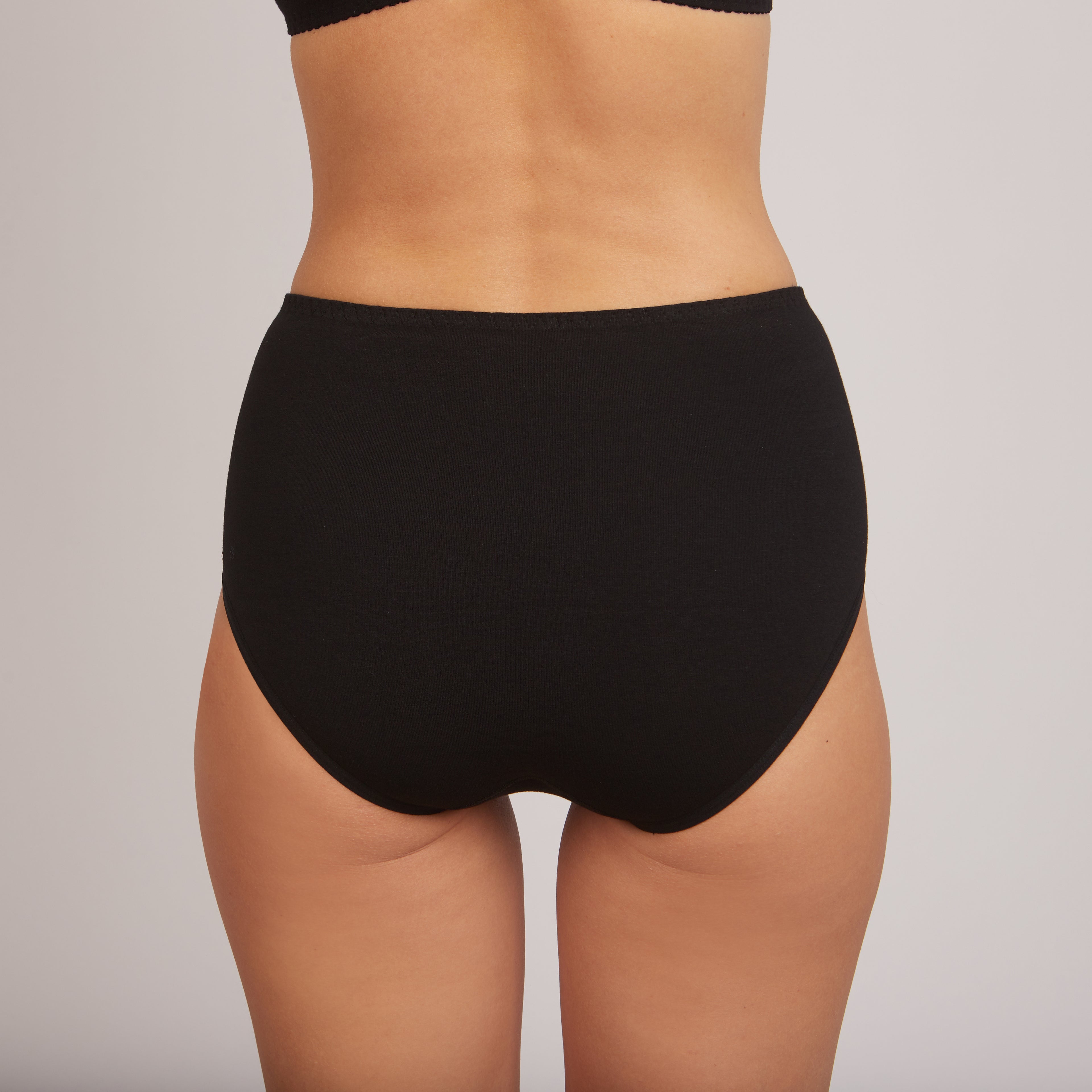High-Waist Cotton Slip Briefs 230130