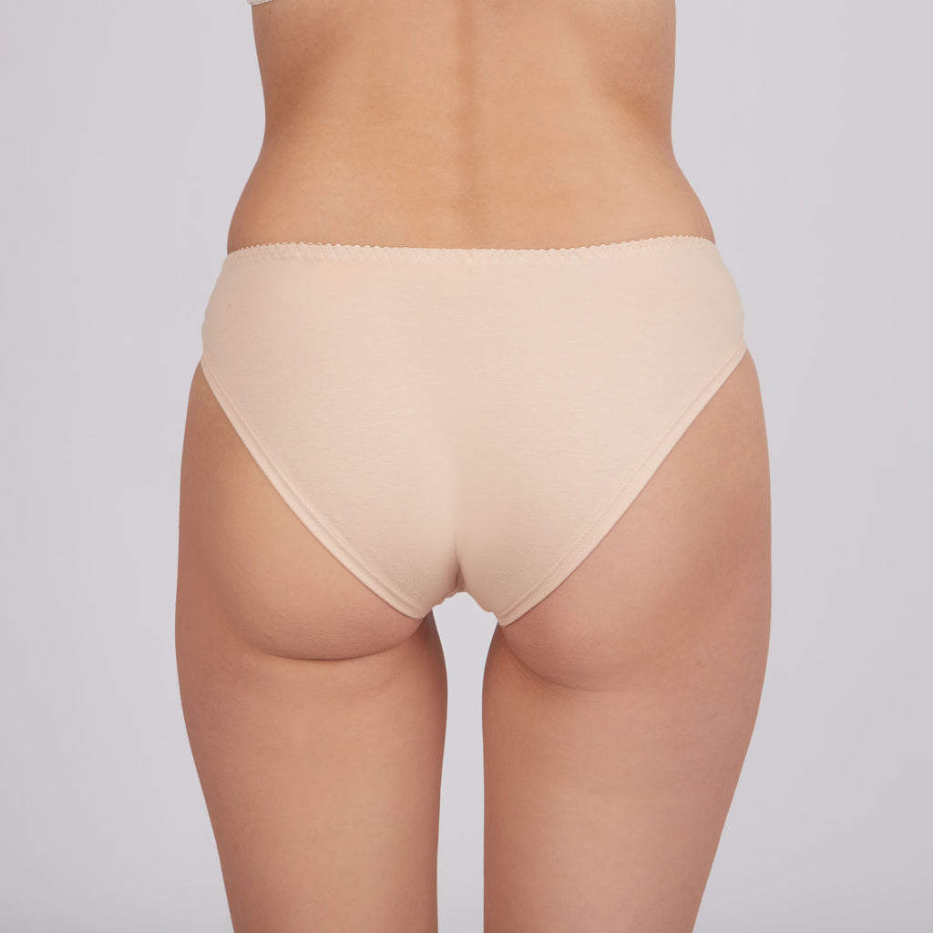 Mid-Rise Cotton Slip Briefs 230150