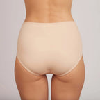 High-Waist Slip Briefs with Lace 256180