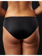 Medium-Waist Culotte Panties with Lace 257180