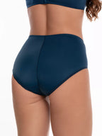 High-Waist Slip Briefs with Lace 260200