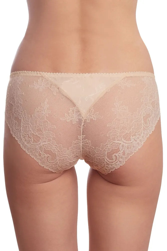 Seamless Comfort Slip Panties with Lace 260540