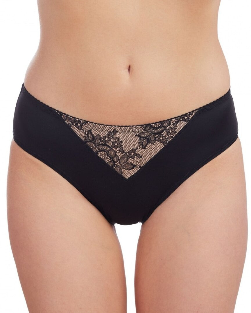 Classic Slip Panties with Lace Insert 268002
