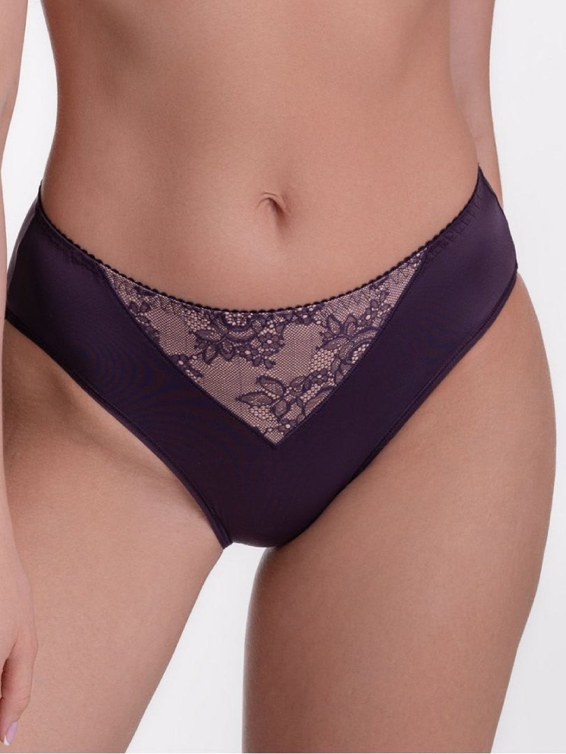 Classic Slip Panties with Lace Insert 268002
