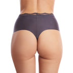 High-Waist Tanga with Lace Trim 360600