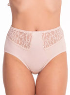 High-Waist Slip Briefs with Front Pattern AveLine 440910