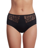 High-Waist Slip Briefs with Front Pattern AveLine 440910