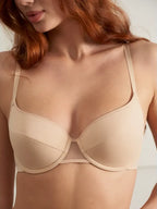 Bra with Diagonal Seam Cups and Spacer Aveline 660370
