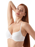 Bra with Diagonal Seam Cups and Spacer Aveline 660370