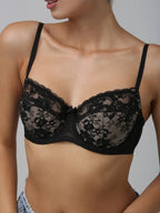 Balconette Bra with Cotton Lining 116180