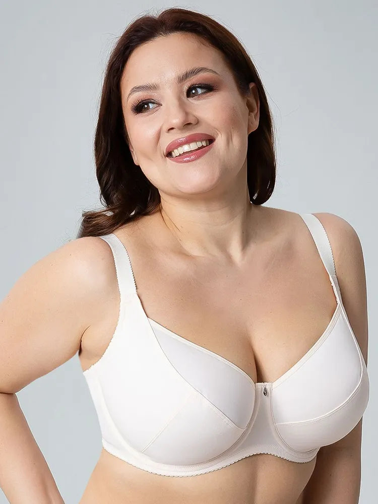 Structured Underwire Bra with Triple-Segment Cups 105910
