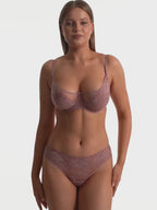 Balconette Bra with Italian Lace 124970